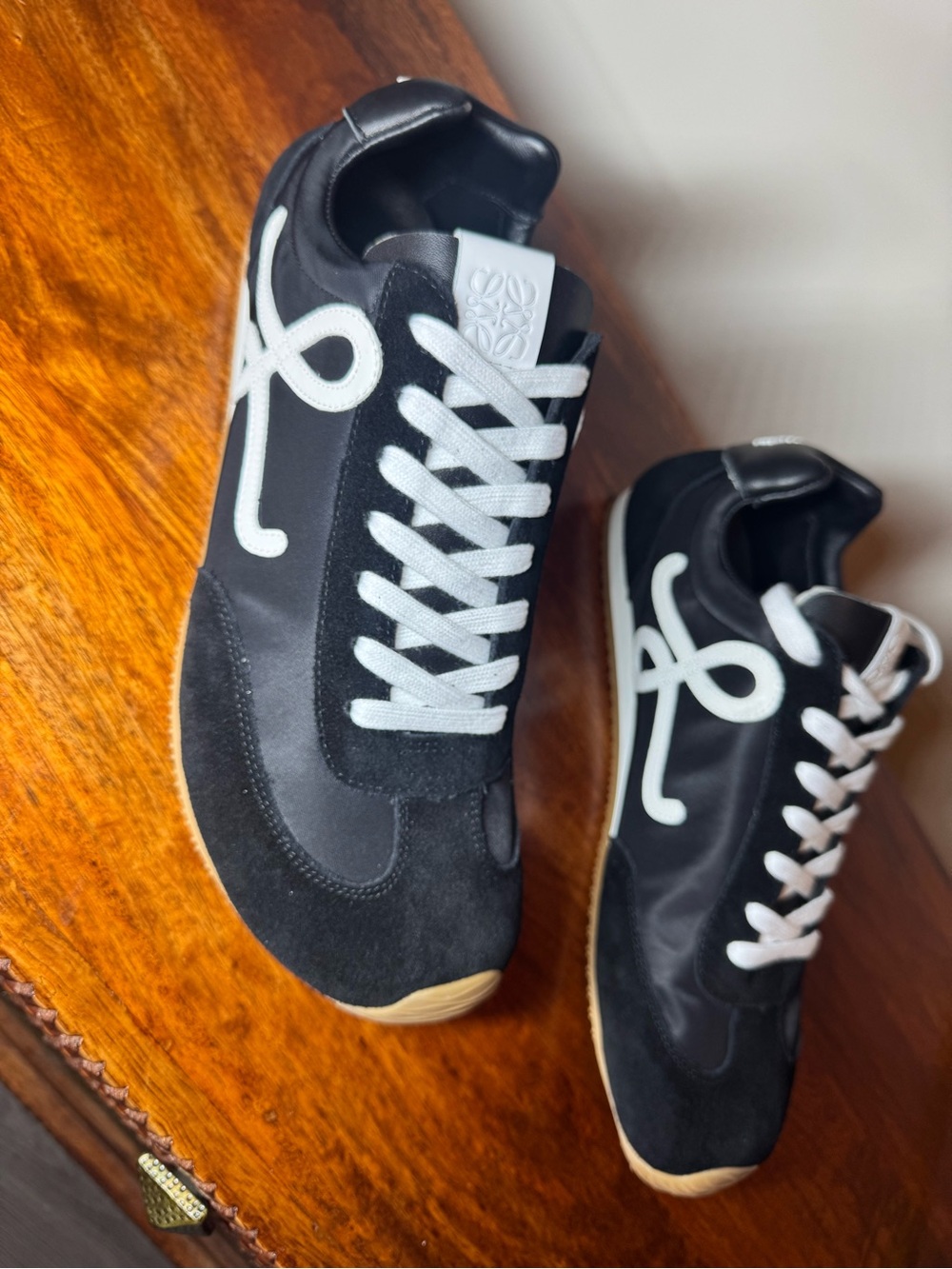 Black and White Casual Sneakers - Classic Low-Top. Brand New. No Brand.